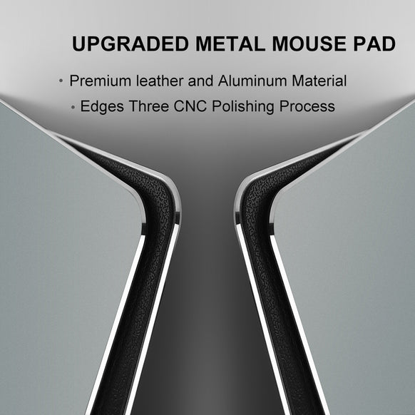 VAYDEER Aluminum Mouse Pad - Grey