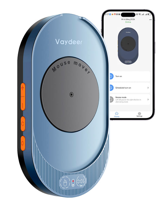 Vaydeer M4 Utra Mouse Mover with APP, with Remote Control and Timer Function