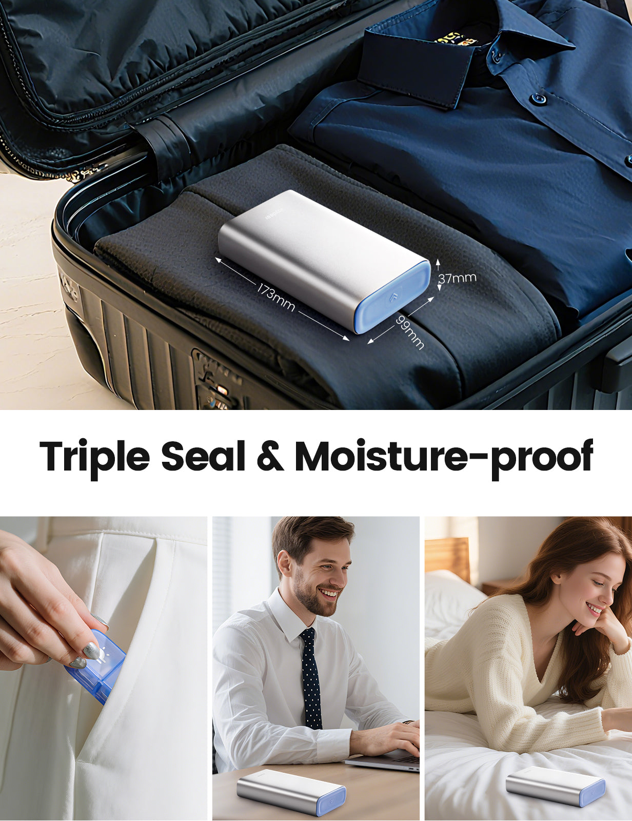 Vaydeer Large Weekly Pill Organizer 3 Times a Day