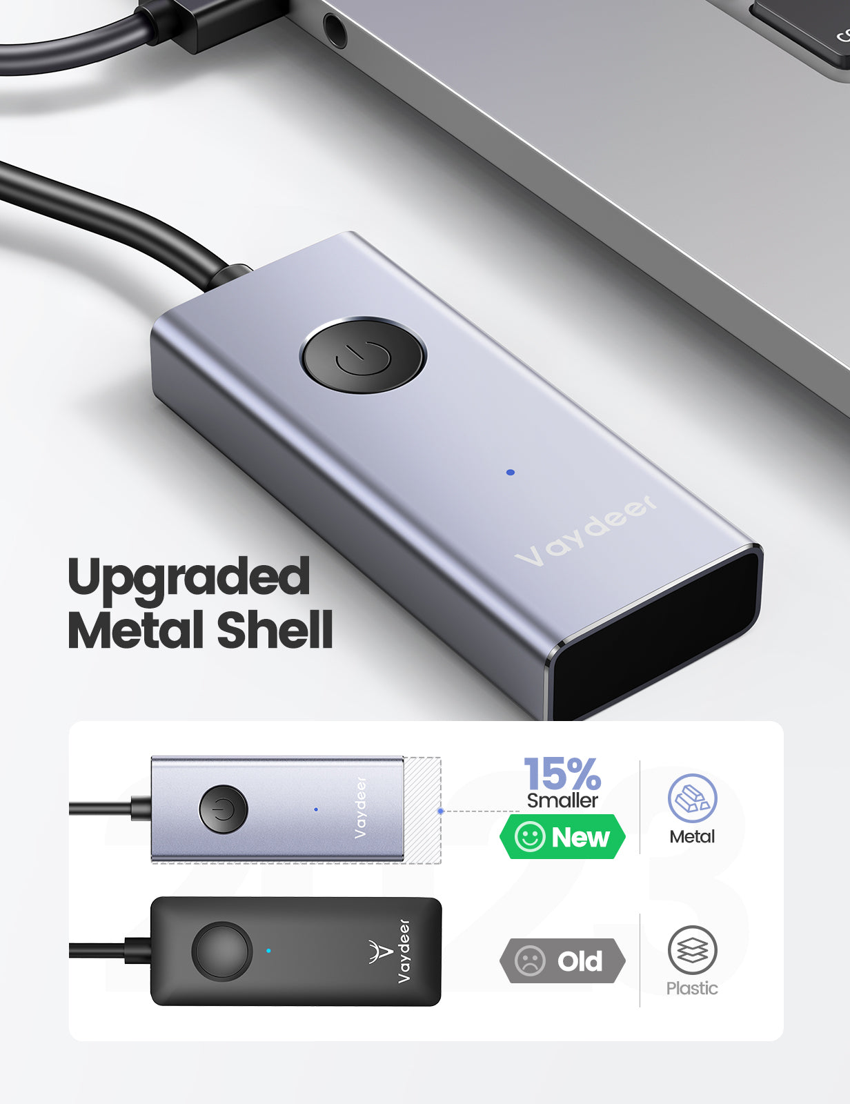 Vaydeer Mouse Jiggler USB, Plug-and-Play