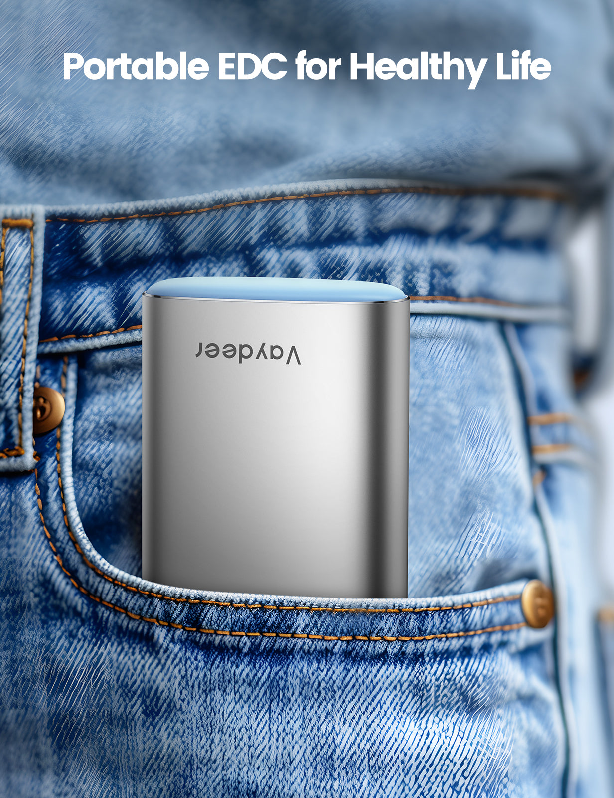 Vaydeer Metal 7 Day Pill Organizer 2 Times a Day