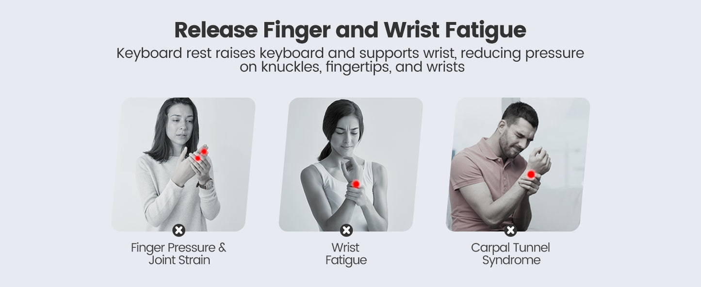 Vaydeer Wrist Rest with Keyboard Stand