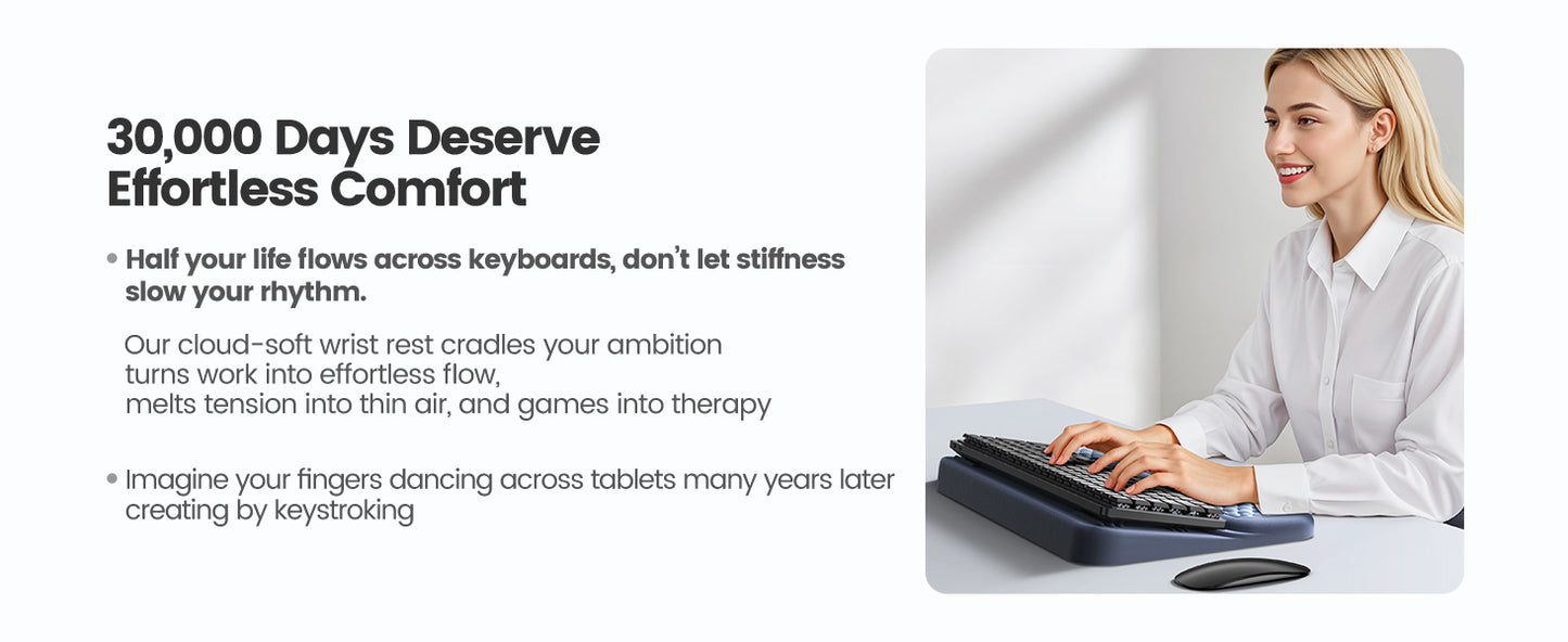 Vaydeer Wrist Rest with Keyboard Stand