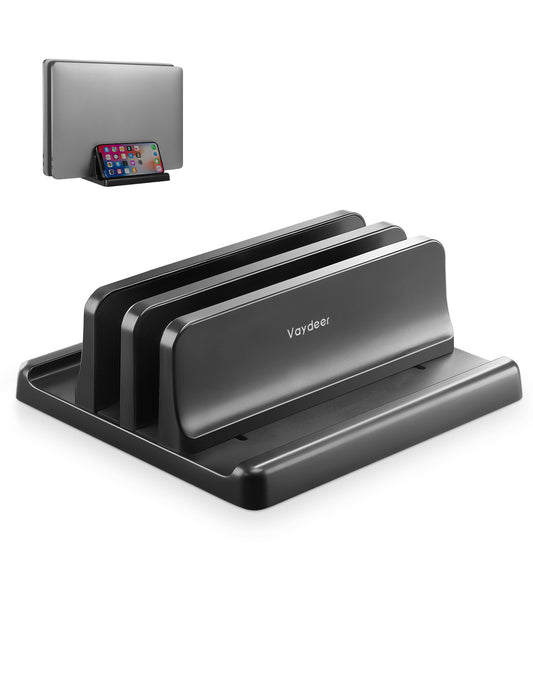 Vaydeer ABS Vertical Laptop Stand  with 1 / 2 / 3 Slots