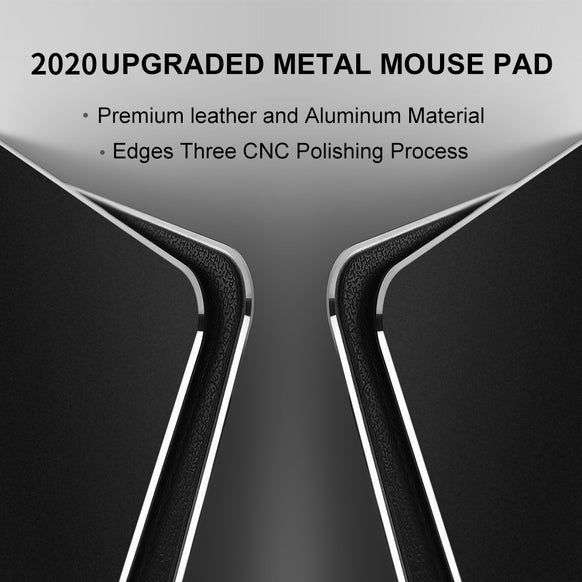VAYDEER Aluminum Mouse Pad - Black