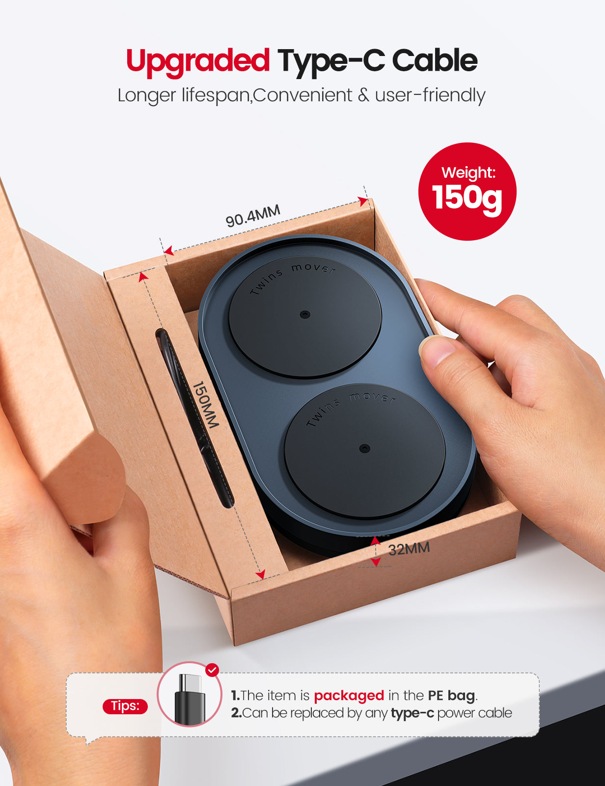 VAYDEER Dual Turntable Mechanical Mouse Mover Vaydeer vaydeer-dual-turntable-mechanical-mouse-mover-vaydeer