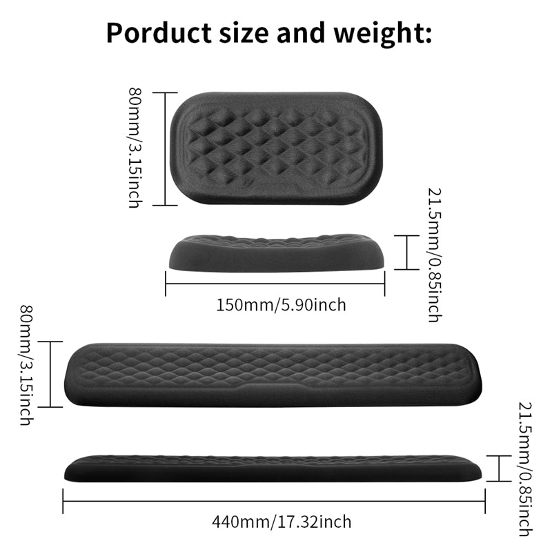 Vaydeer Wrist Rest Support for Mouse & Keyboard