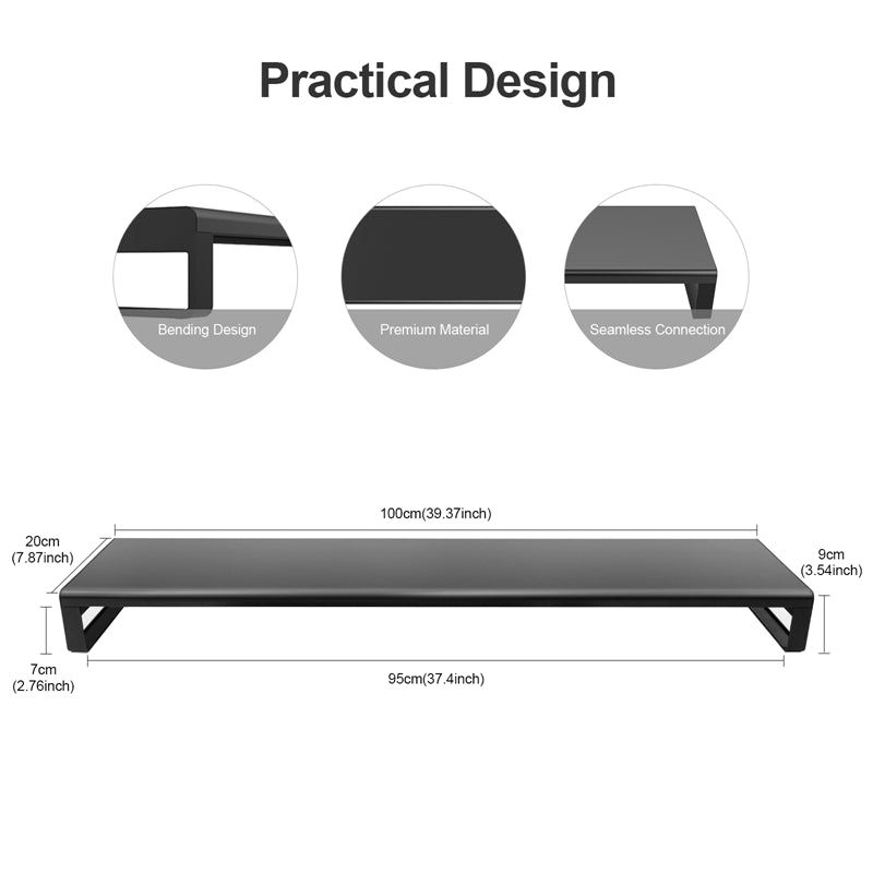 Vaydeer Aluminum Monitor Riser Stand - Basic Version