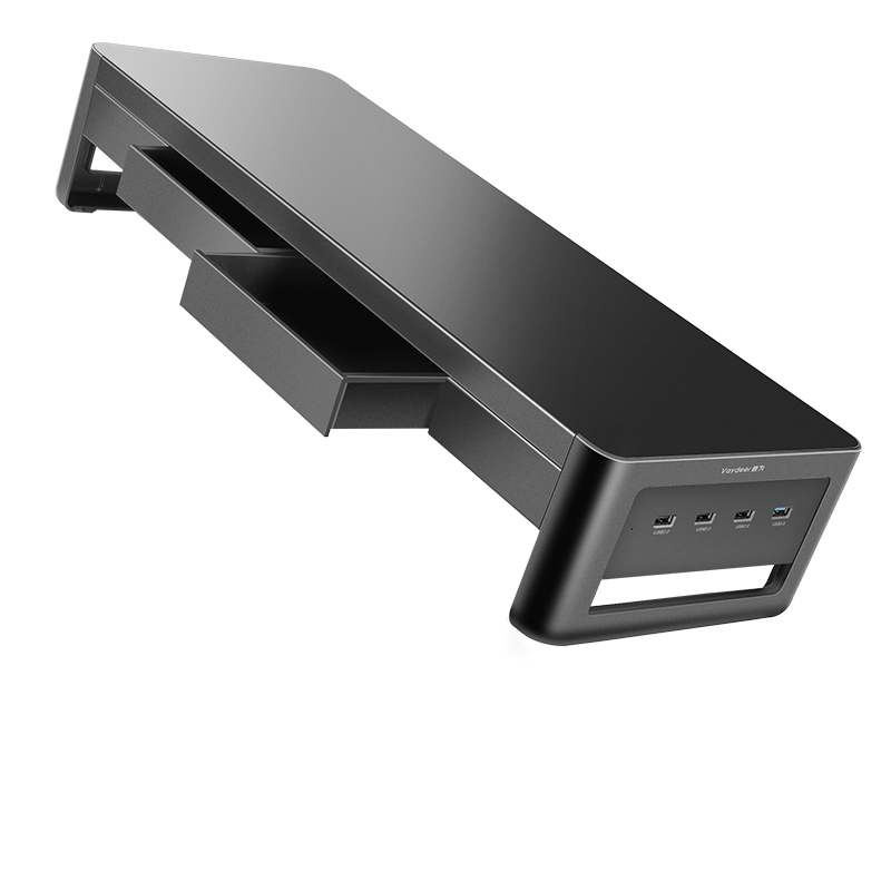 Vaydeer Monitor Riser Stand with Dual Drawers