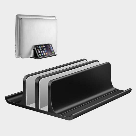 Vaydeer Aluminum Vertical Laptop Stand 2 Slots